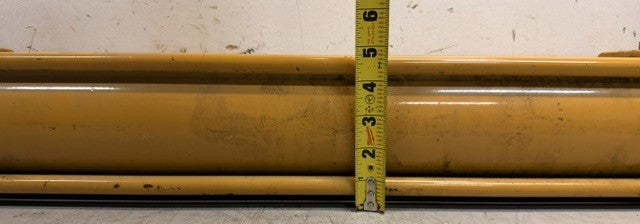 Yellow Double-Acting Hydraulic Cylinder 34086 Hydraulic Ram Industrial Equipment