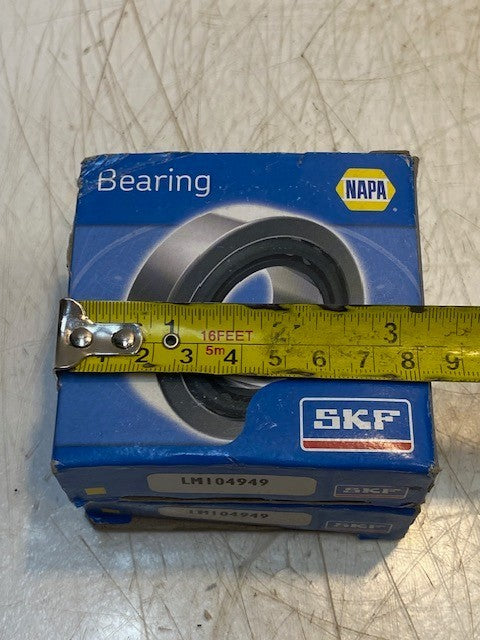 2 Quantity of SKF NAPA Automotive Tapered Roller Bearings LM104949 (2 Quantity)