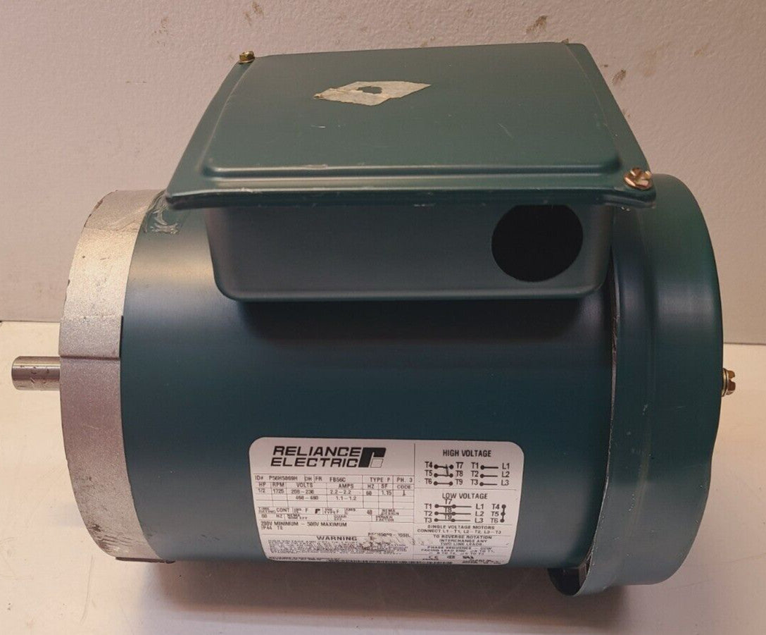 Reliance Electric Electric Motor P56H5069H | 1/2 HP  1725 RPM 208-230V / 460-480