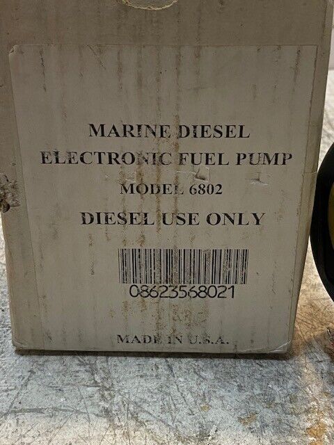 Walbro Marine Diesel Fuel Pump Model 6802