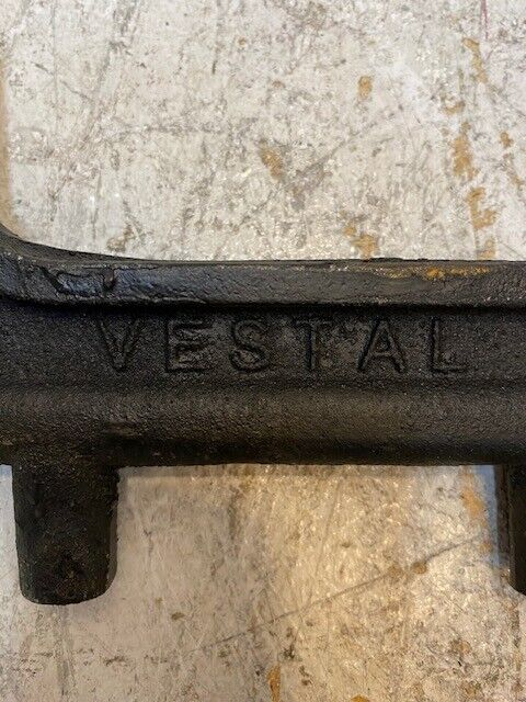 Vestal MFG 3/4" Cast Iron Water Meter Yoke Bar 12.5" Long w/ 3 Notches