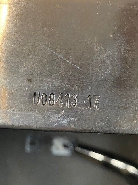 Nudge Bar U08413-17 | 16" H 22-1/2" D 37-1/2" W 63mm Thick 6-1/2" Between Bars