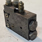 Hydraulic Manifold C73 30 with 2x 3/4" Flare Adapters