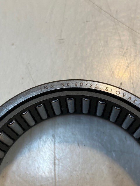 2 Quantity of INA NK 60/25 Machined Needle Roller Bearings 72x61x25mm (2 Qty)