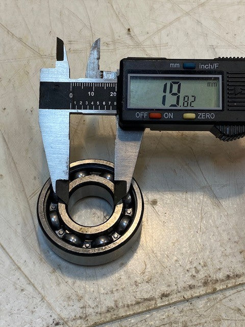 2 Quantity of FAG Deep Groove Bearings 6204C3 | 20x47x14mm (2 Quantity)