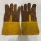 5 Pairs of Cowhide 48583 XL Welding Work Gloves 13" L 6" W