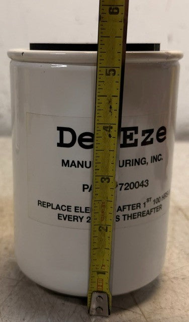2 Quantity DewEze Spin-On Hydraulic Filter 720043 Equipment Assembly (2 Qty)