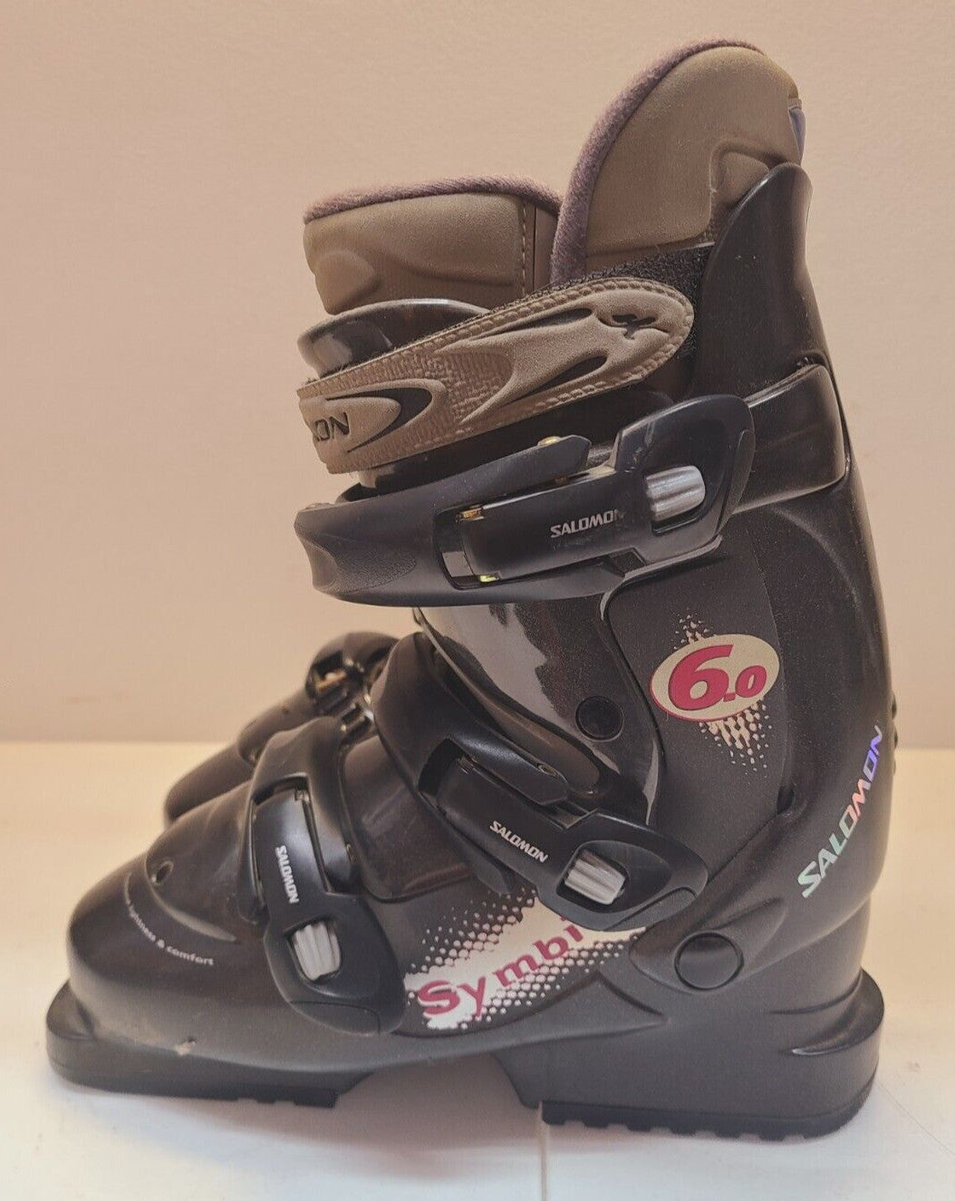 Salomon Symbio Flex 50 Ski Boots 6.0 Metal Black 23.5 | RPZ20995