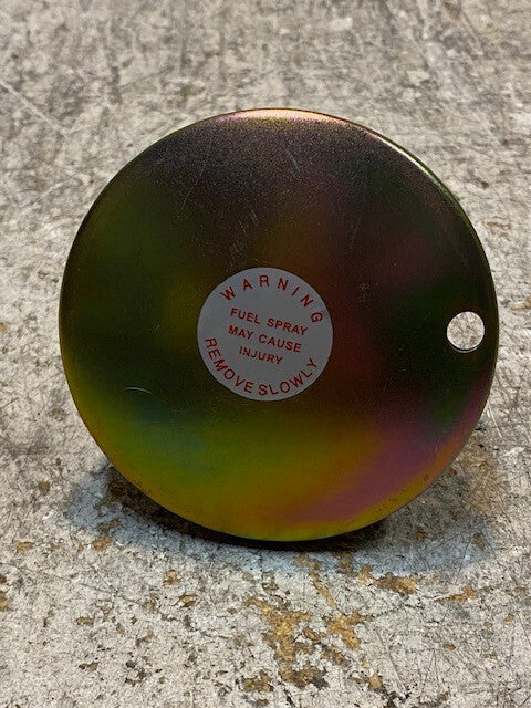 Vented Tank Cap 4" OD 2-1/4" Tall 48mm Bore 59mm Thread