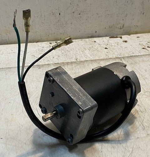 Servo Electric Gear Motor 6-1/2" Long 3" Wide 3-3/4" Tall 8mm Shaft 77mm OD
