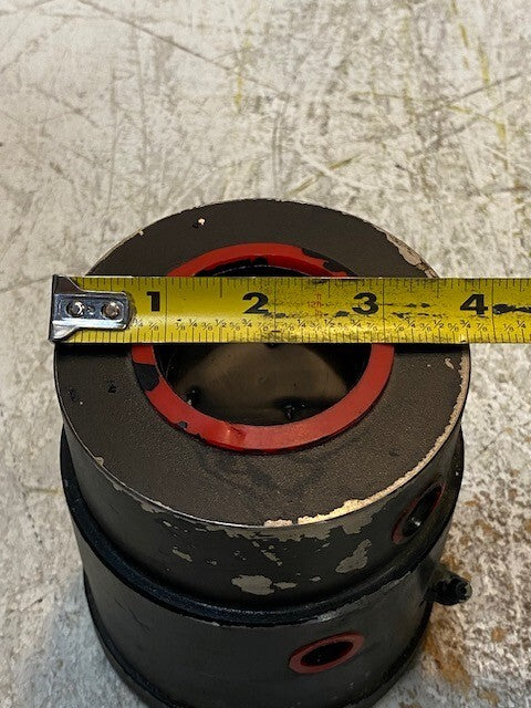 Hydraulic Oil Rotary Swivel Joint Cylinder 48mm Bore 4-1/4" OD 4-3/4" Tall
