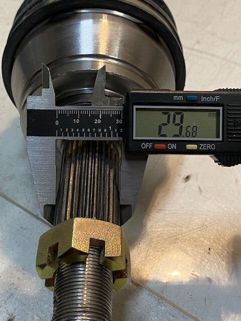 First Equipment Quality 39100-CA100 | 39-1/2" Long 30mm End 32mm Shaft 23mm End