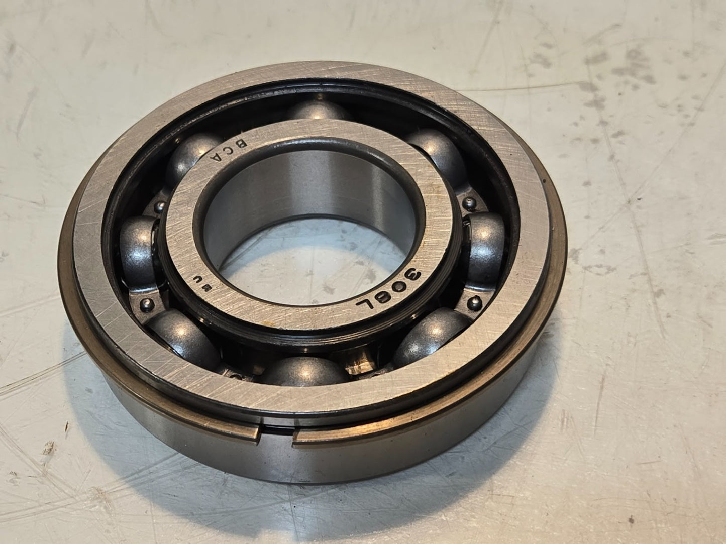 BCA Snap Ring Single Row Bearing 308L | 90 mm OD x 40 mm Bore x 22.9 mm Thick