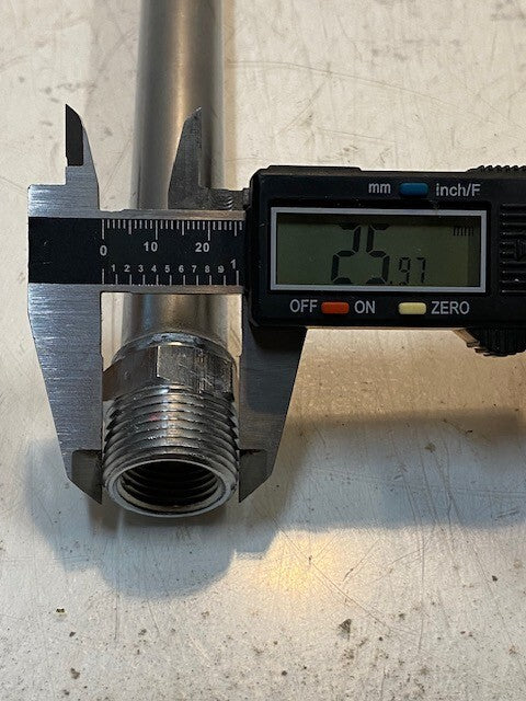 Anti-Siphon Frost Free Sillcock 10" | 1/2" Push Fit x 3/4" GHT Valve 190 610IG