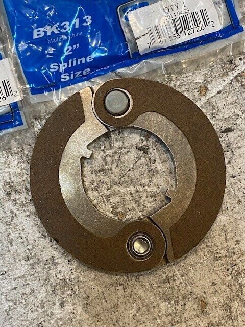 2 Quantity of Haldex Quick Change Clutch Brake 2" Spline Size BK313 (2 Quantity)