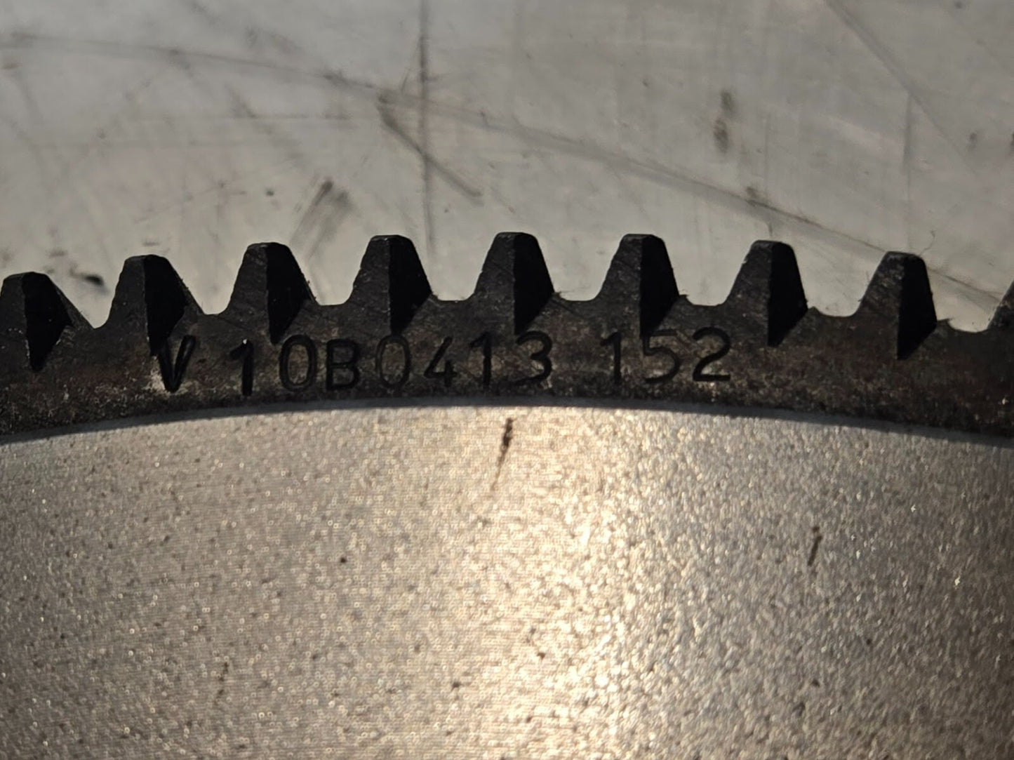 Flywheel V10B0413 152 | D768 | 15" Diameter | 152 Tooth | 8 Bolt | 59.9 LB