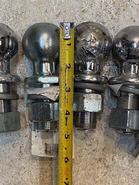 5 Quantity of Reese & Draw-Tite 2" 6,000 lbs Trailer Ball Hitches (5 Qty)