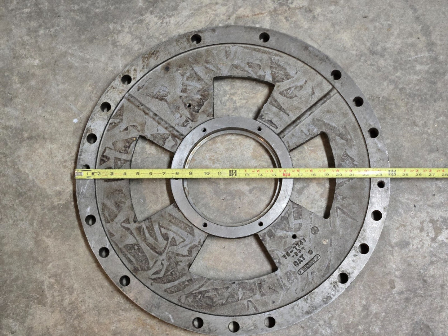CAT Parking Brake Disc Plate 7G-7741 | -06- | NDNMNK | 23 13/16" Outer Diameter