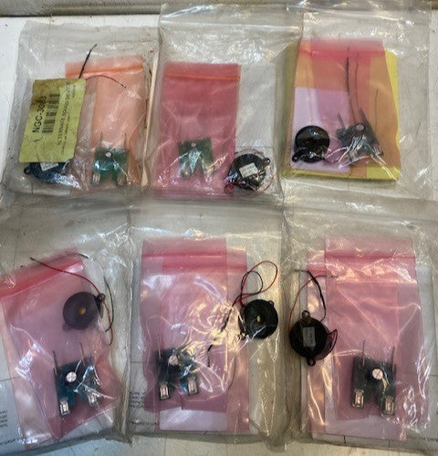 6 Qty of Turbo Chef Cap-Diode Boards CON-7015 w/ Buzzers CEP-2260A (6 Qty)