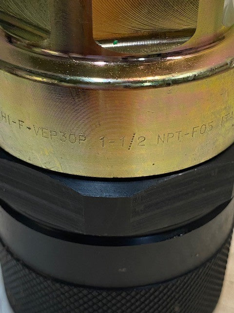 Stucchi F-VEP30P 1-1/2 NPT-F05 Flat Face Threaded Coupling Female 806501012