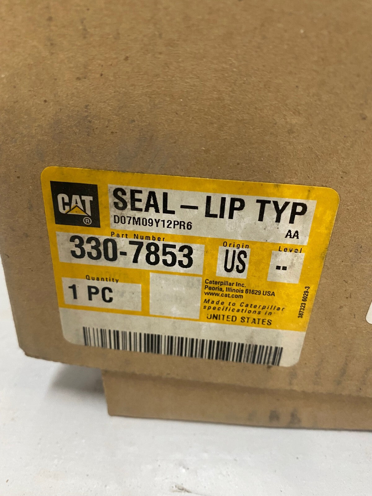 Caterpillar CAT Seal Lip 330-7853