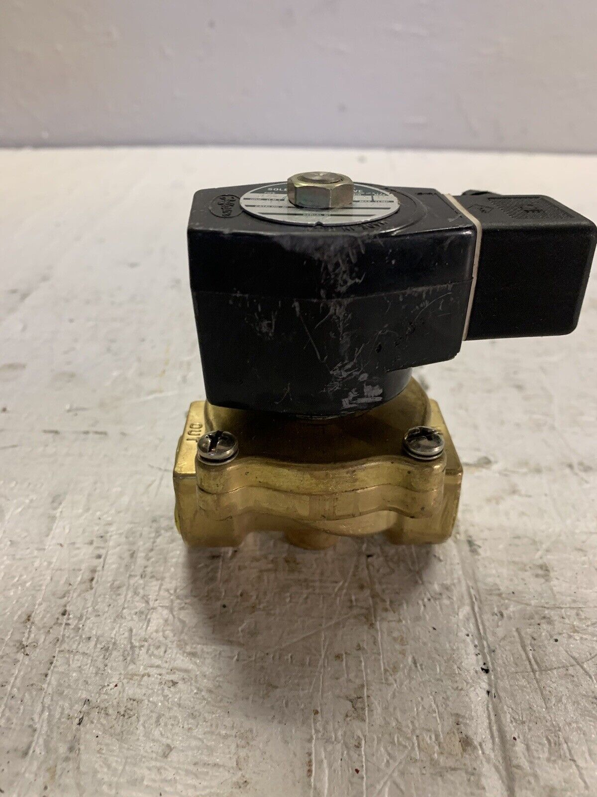 Jefferson Valves 1335 Series 3/4” Normally Closed Brass 2 Way Solenoid Valve