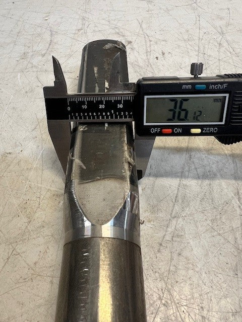 Heavy Duty Industrial Starter Punch Rod For Equipment 15-1/4" Long 35mm OD