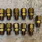 11 Quantity of Parker Compression Adapter Fittings X68VL-4-2 (11 Quantity)