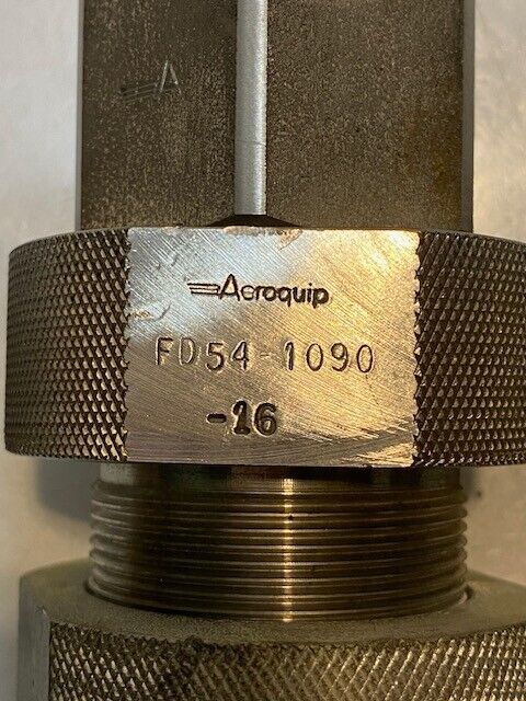 Aeroquip Quick Disconnect Coupling FD54 1090 - 16 | 6-1/2" L 29mm ID 64mm OD