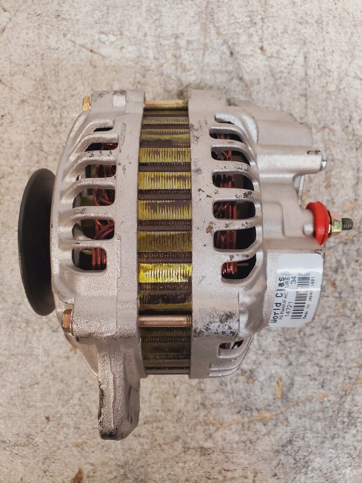 World Class Remanufactured Alternator 14721 34 | J401 | 34721022041114