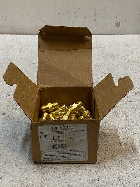 Box of 50 Qty of Western/Scott Fetzer Co. CGA 022 Body 1/4 NPT