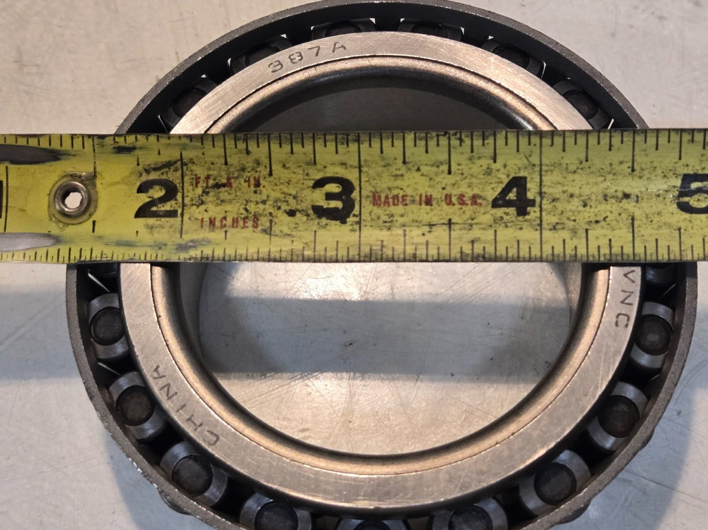 6 Quantity of VNC Tapered Roller Bearing Cones 387A | 2-1/4" Bore (6 Quantity)