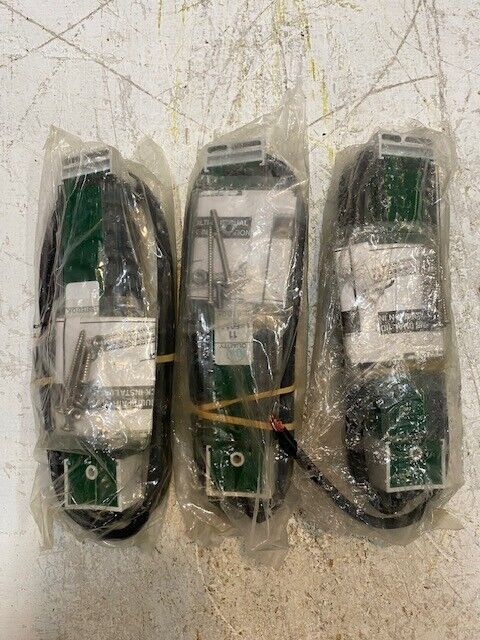 3 Qty of 3M 10 Pr. IDC Terminal Blocks 30" Aircore Cable 80-6113-0734-1 (3 Qty)