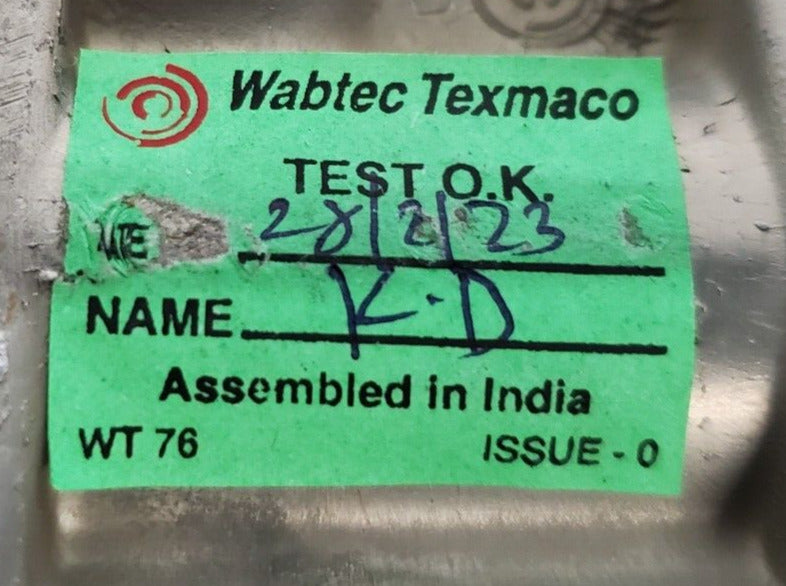 Wabtec Texmaco Brake Cylinder Valve Monitor 0661034 | 305458-K | WT76 KD