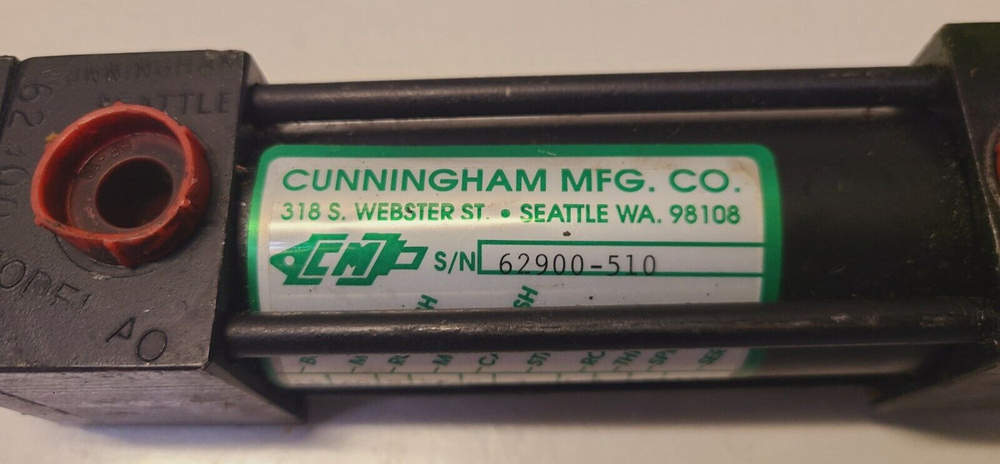 Cunningham Pneumatic Cylinder Model AO 62900-510