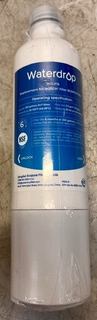 Waterdrop WD-F15 Refrigerator Water Filter For BOSCH BORPLFTR50 250 Gallons
