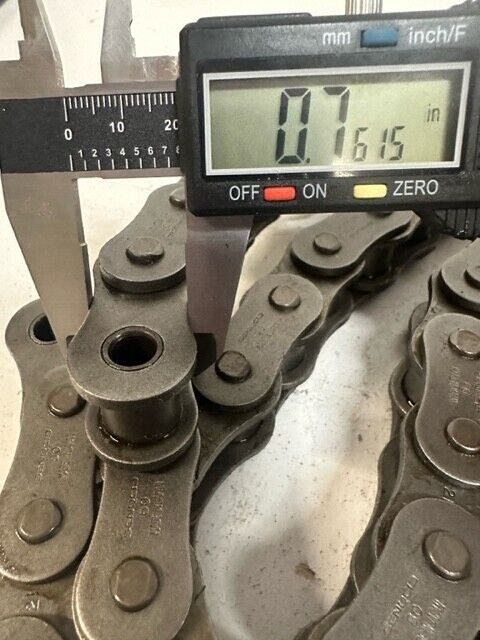 10' Senqcia Roller Chain 1" Pitch 80 | 21