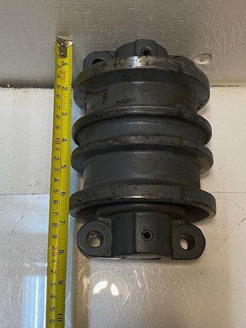 Bottom Track Roller for Excavator 8" Long 5-1/2" Dia. 14mm Holes