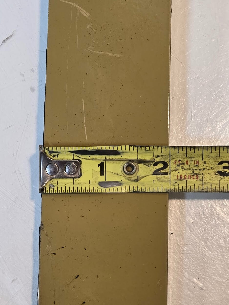 Land Pride Box Scraper Hitch Top Rear Brace 303-121D | 34" Long 2" Wide