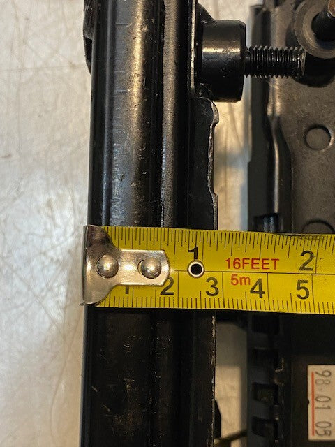 3 Pair of Seat Sliders 14-1/8" Length 1-3/8" Width 1-1/8" Thickness 8mm Screw