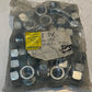 BAG OF 50 EARNEST MACHINE PRODUCTS HEX JAM NUTS 5/16-18 GR5 J995 ZNCLR