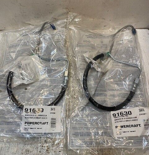 2 Quantity of Powercraft Power Steering Hose 91630 (2 Quantity)