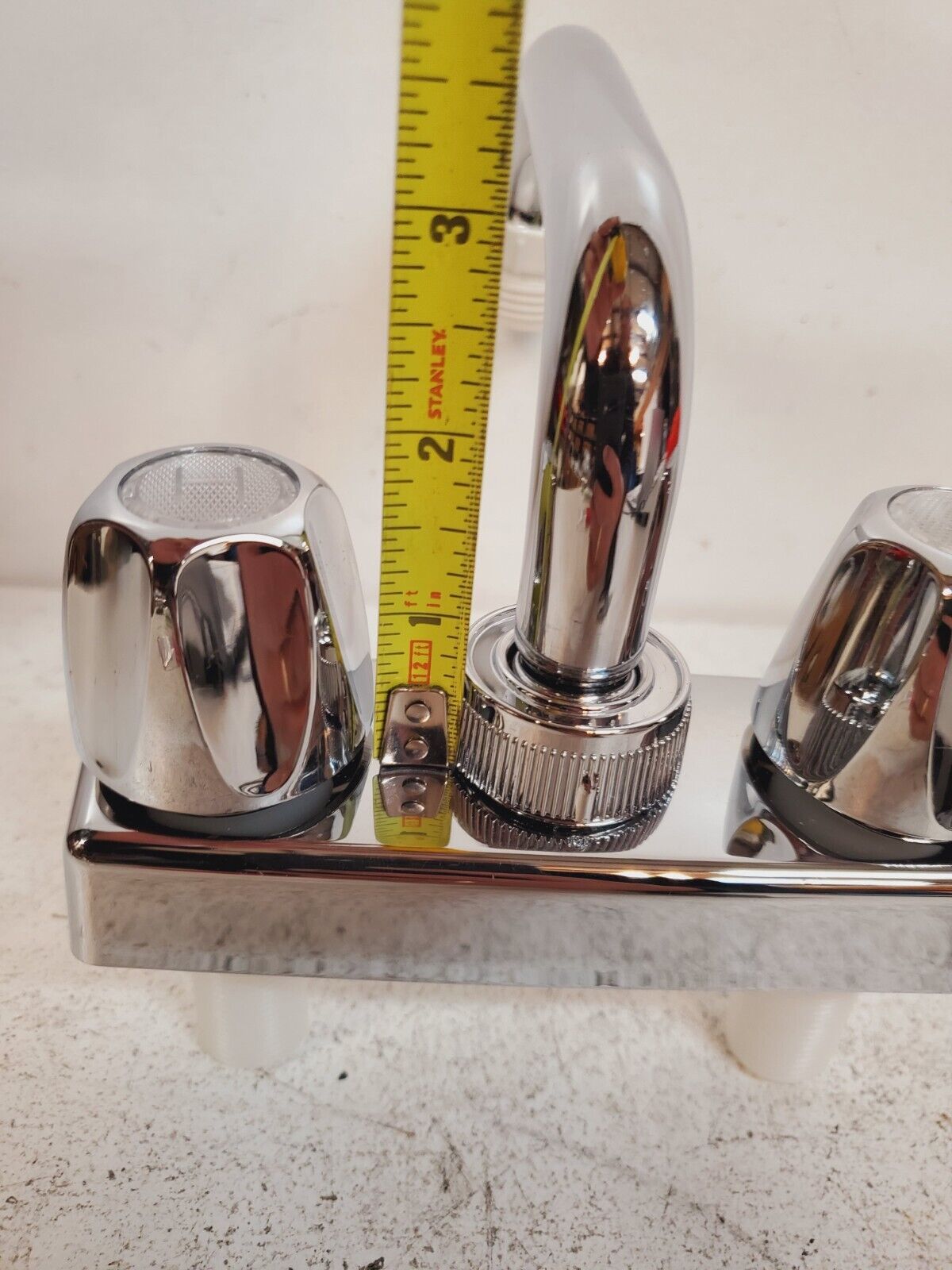 UPC Center Deck Mount Faucet 4" | 01/14