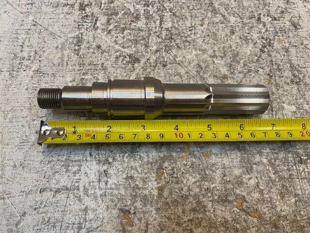 Short Shaft 6-3/4" Long 25mm End 16mm Threaded End 35mm OD