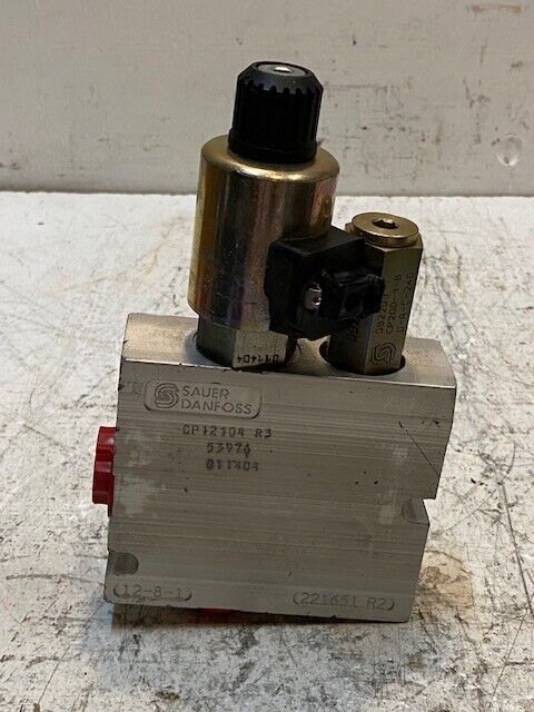 Sauer Danfoss Valve 221651-R2, CP12104-R3, 53976, 011404, 092203, CP200-1-B