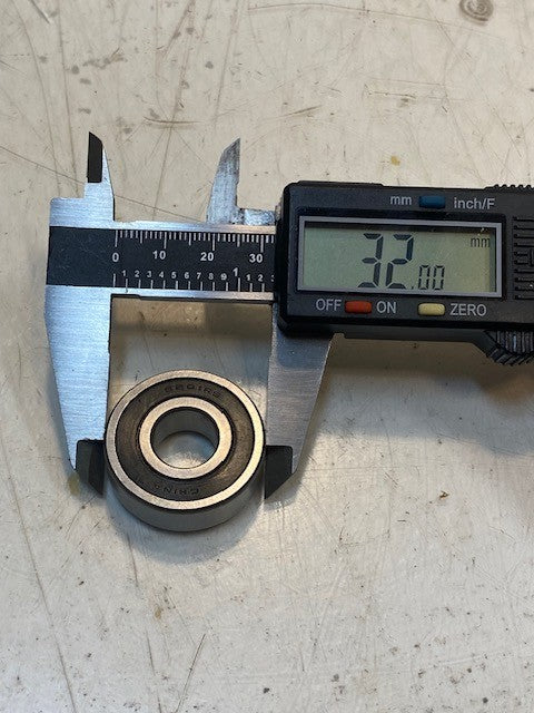 20 Quantity of 6201RS Sealed Ball Bearings 12x32x10mm (20 Quantity)