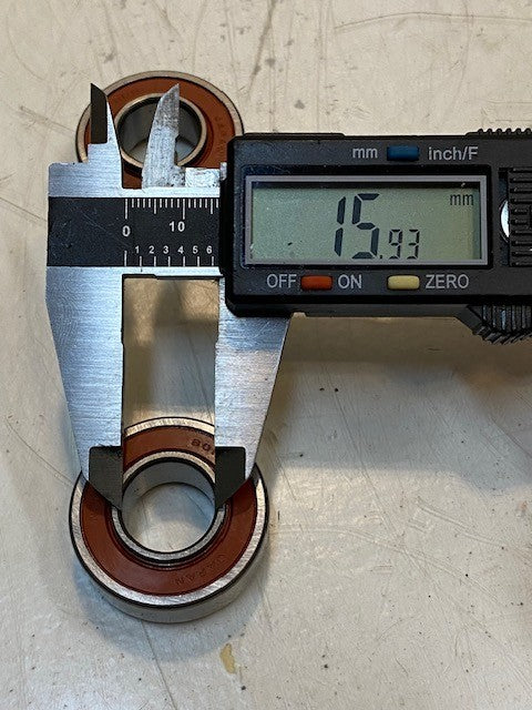 3 Quantity of NTN 8016 Single Row Radial Ball Bearings 16x35x12mm (3 Quantity)