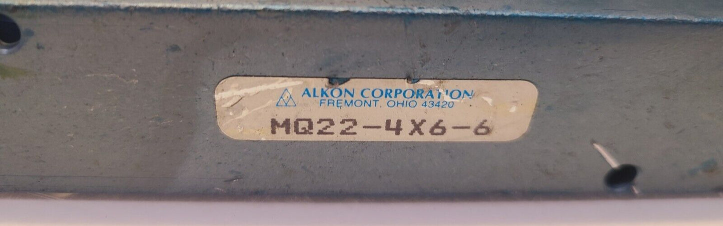 Alkon Corporation Pneumatic Manifold MQ22-4X6-6 | DC: 062800