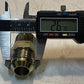 3 Qty of Hydraulic Flare Cone Male Connectors 2" L 16mm ID 26mm Thread (3 Qty)