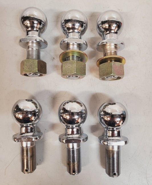 6 Quantity of U-Haul Trailer Hitch Balls 2" | 6000 Lb (6 Qty)